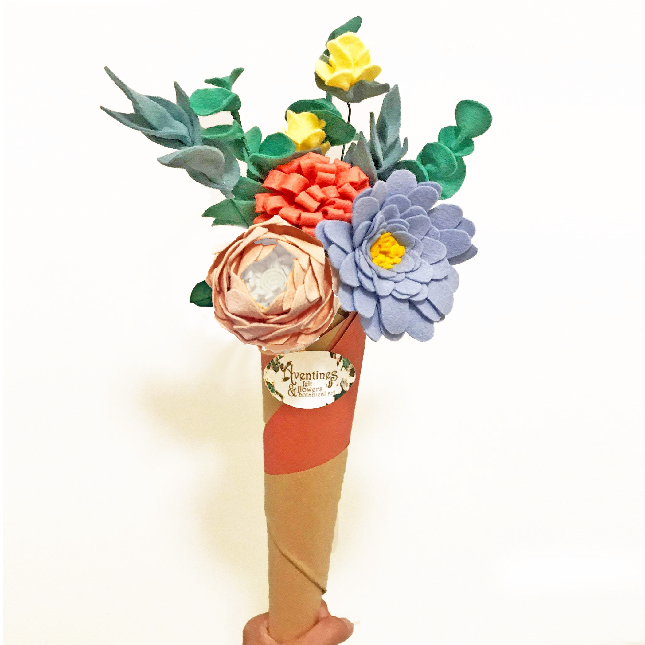 Peony and Gerbera Daisy bouquet